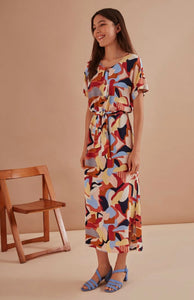 Print long dress - DES PETITS HAUTS - XS