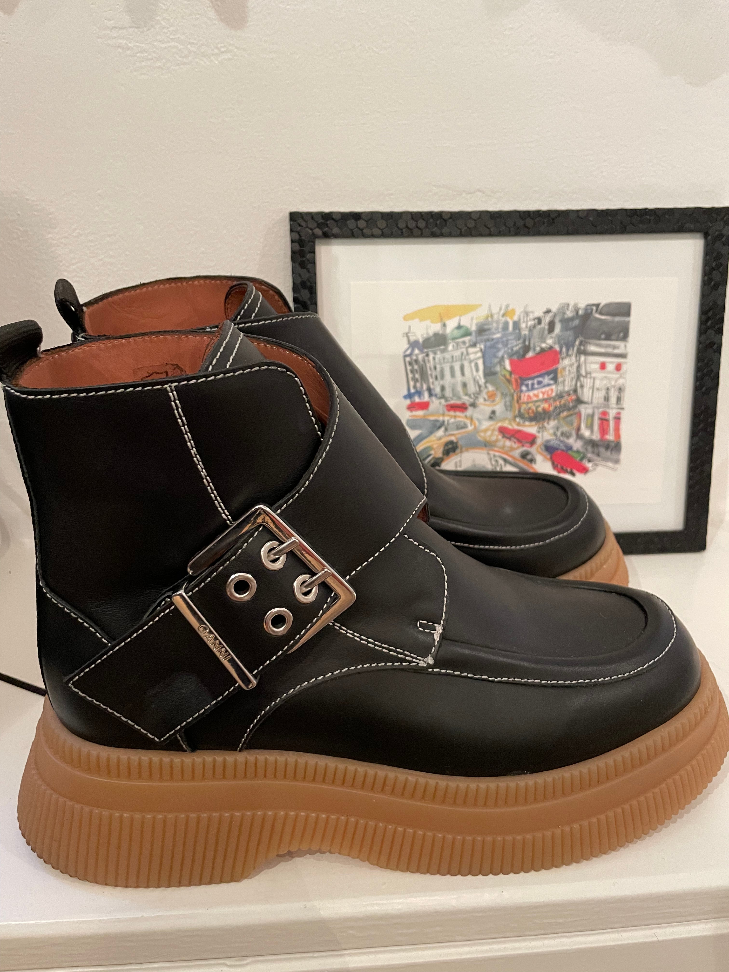 Black boots - GANNI - 41EU/UK8
