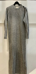 Grey knit long dress - SEZANE - S