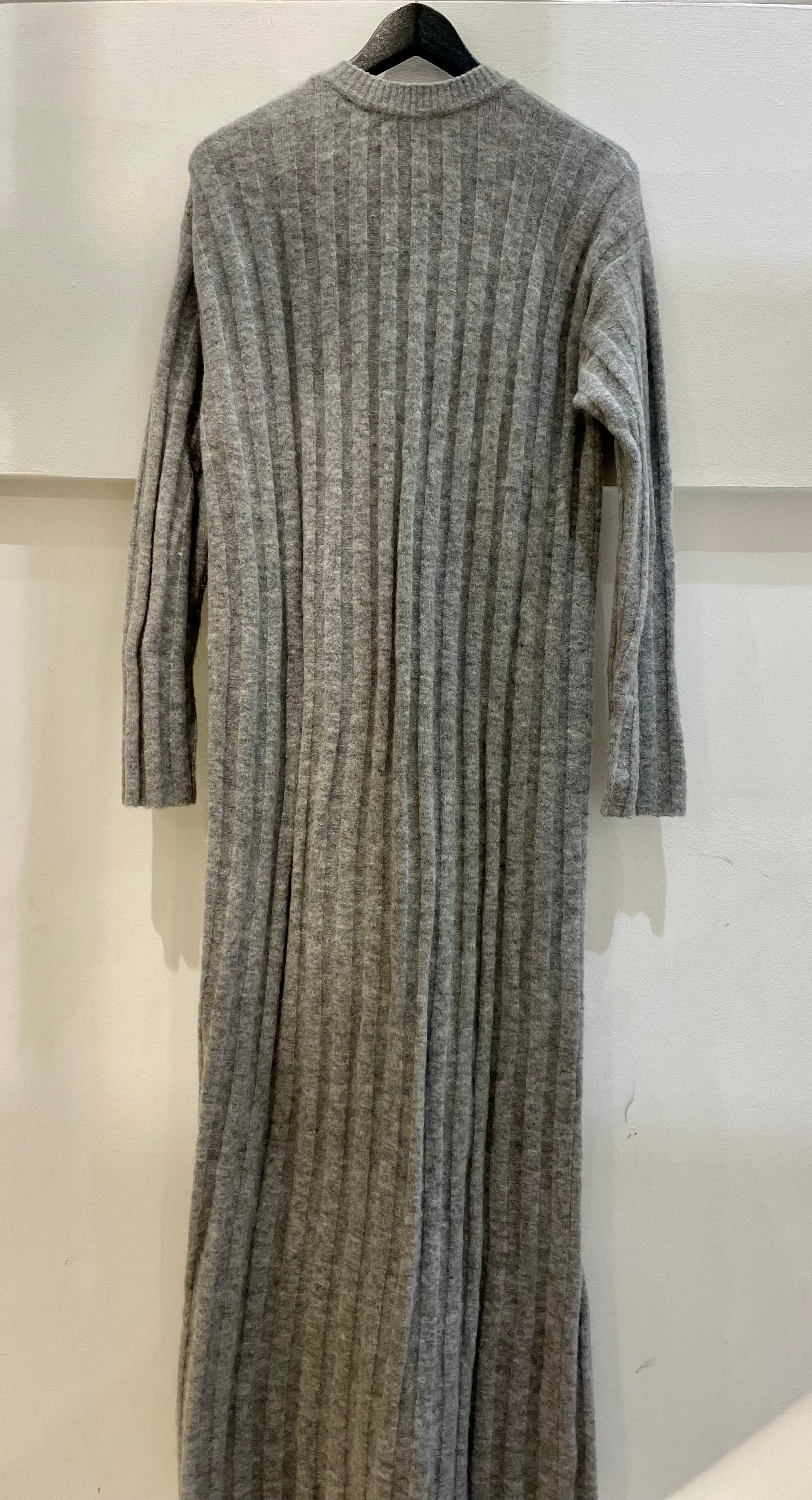 Grey knit long dress - SEZANE - S