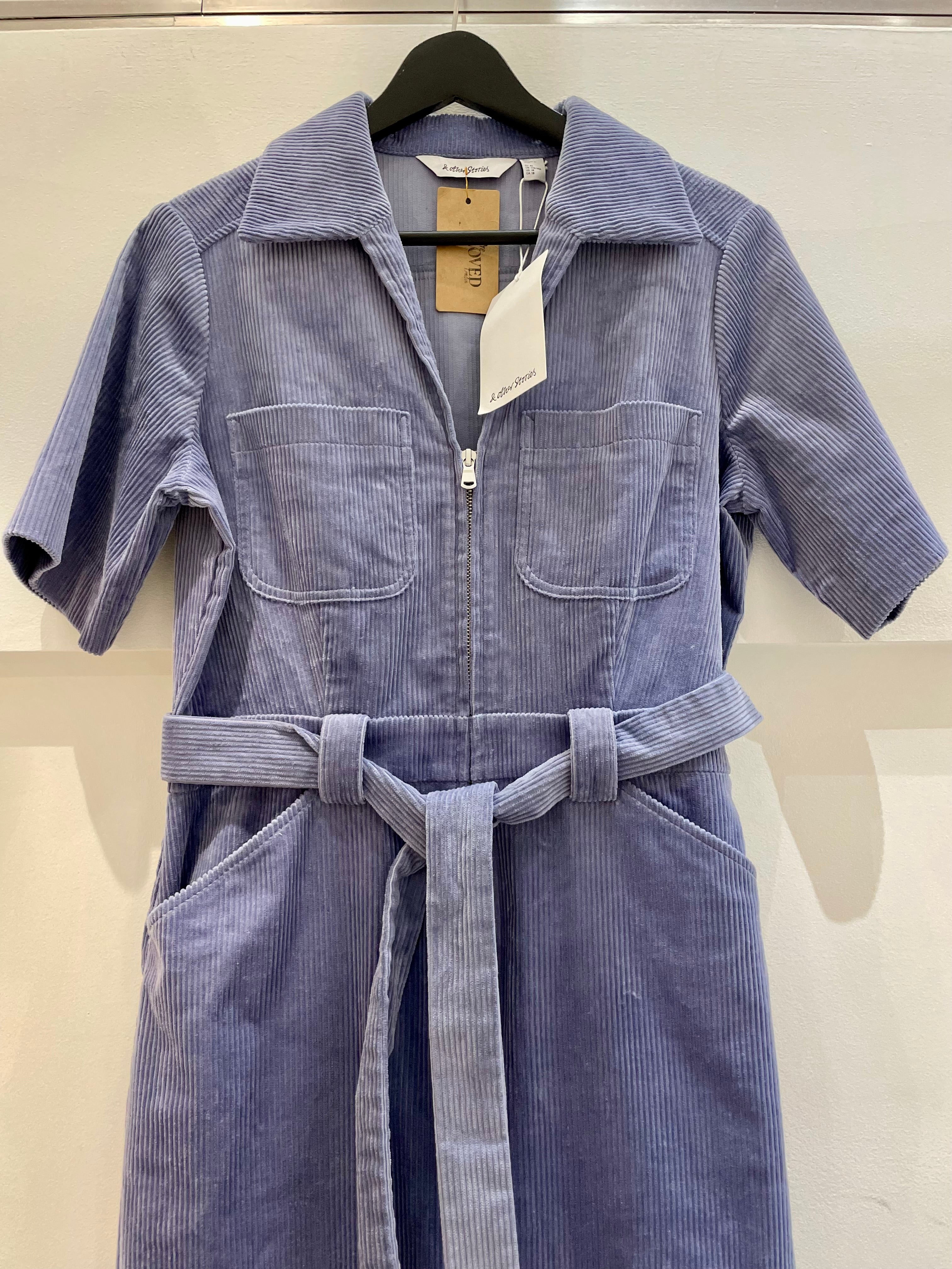 Blue corduroy jumpsuit - & OTHER STORIES - 42EU/UK14
