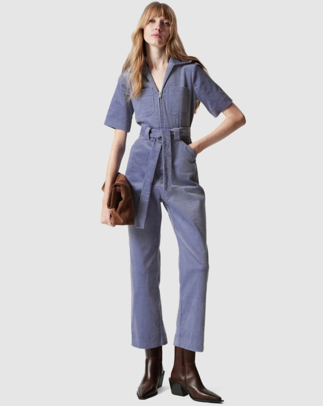 Blue corduroy jumpsuit - & OTHER STORIES - 42EU/UK14