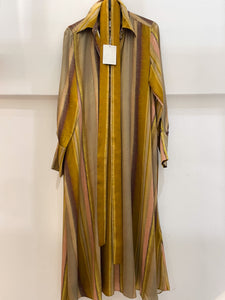 Print satin dress - COS - S