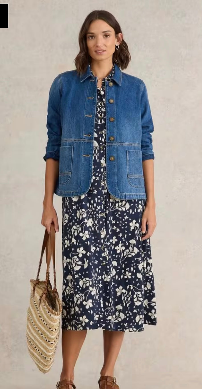 Denim jacket - WHITE STUFF - UK14