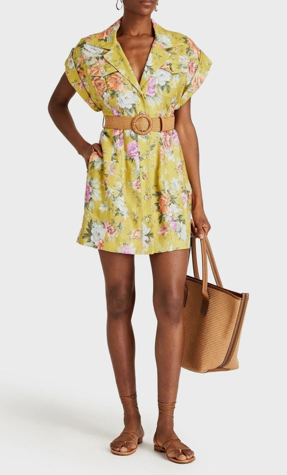 Print mini dress - ZIMMERMANN - S