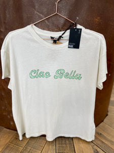 Ivory T-shirt - PAIGE - M