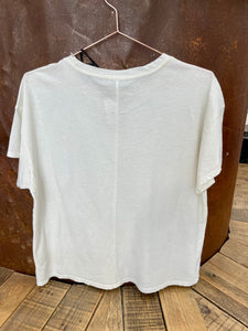 Ivory T-shirt - PAIGE - M