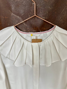 Ivory collar shirt -  BODEN - UK 12
