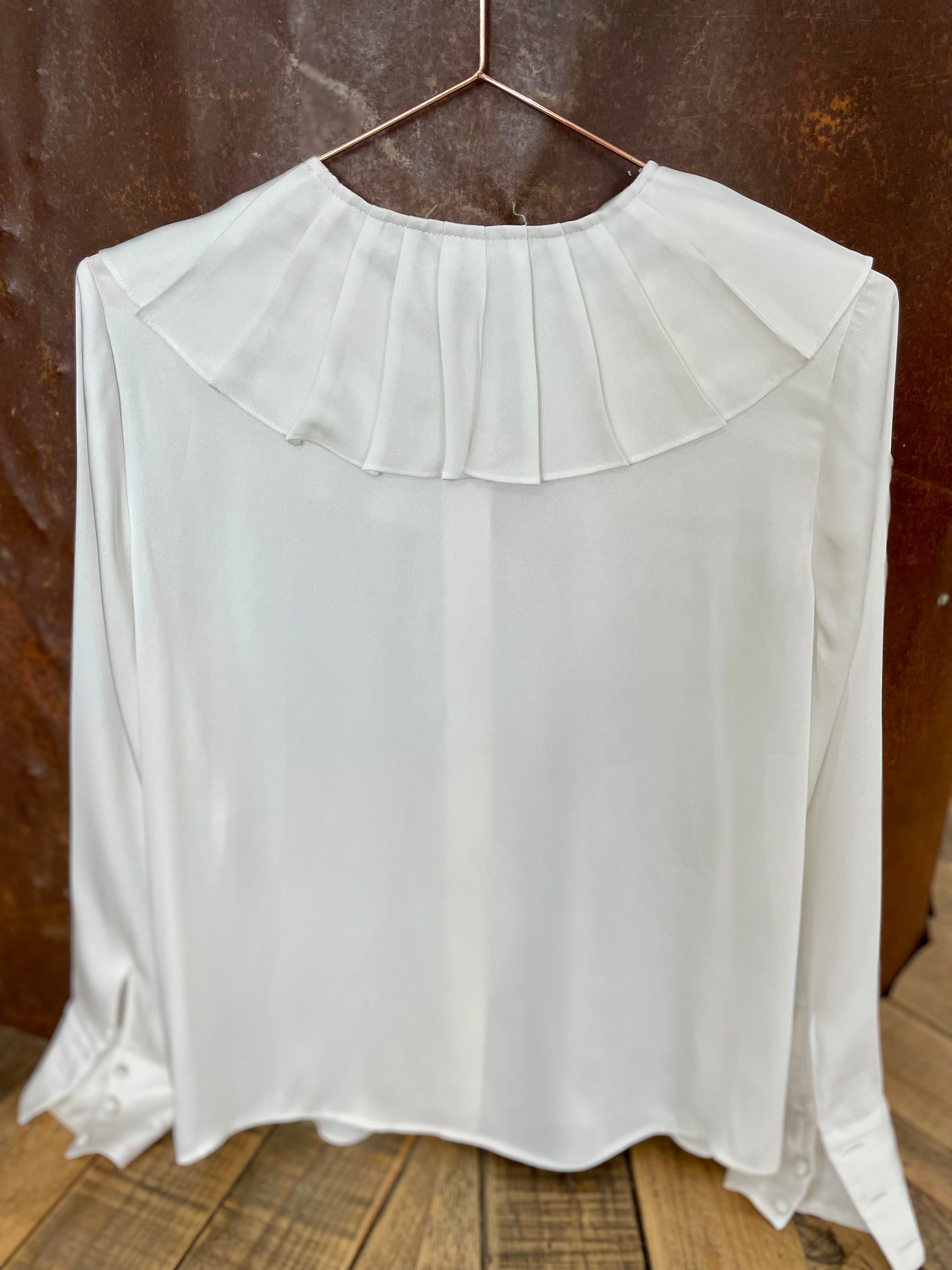Ivory collar shirt -  BODEN - UK 12