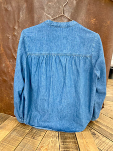 Denim top - HUSH - UK10