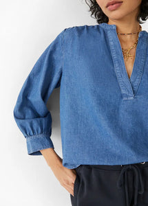 Denim top - HUSH - UK10