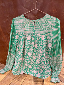Print blouse - BODEN - UK8