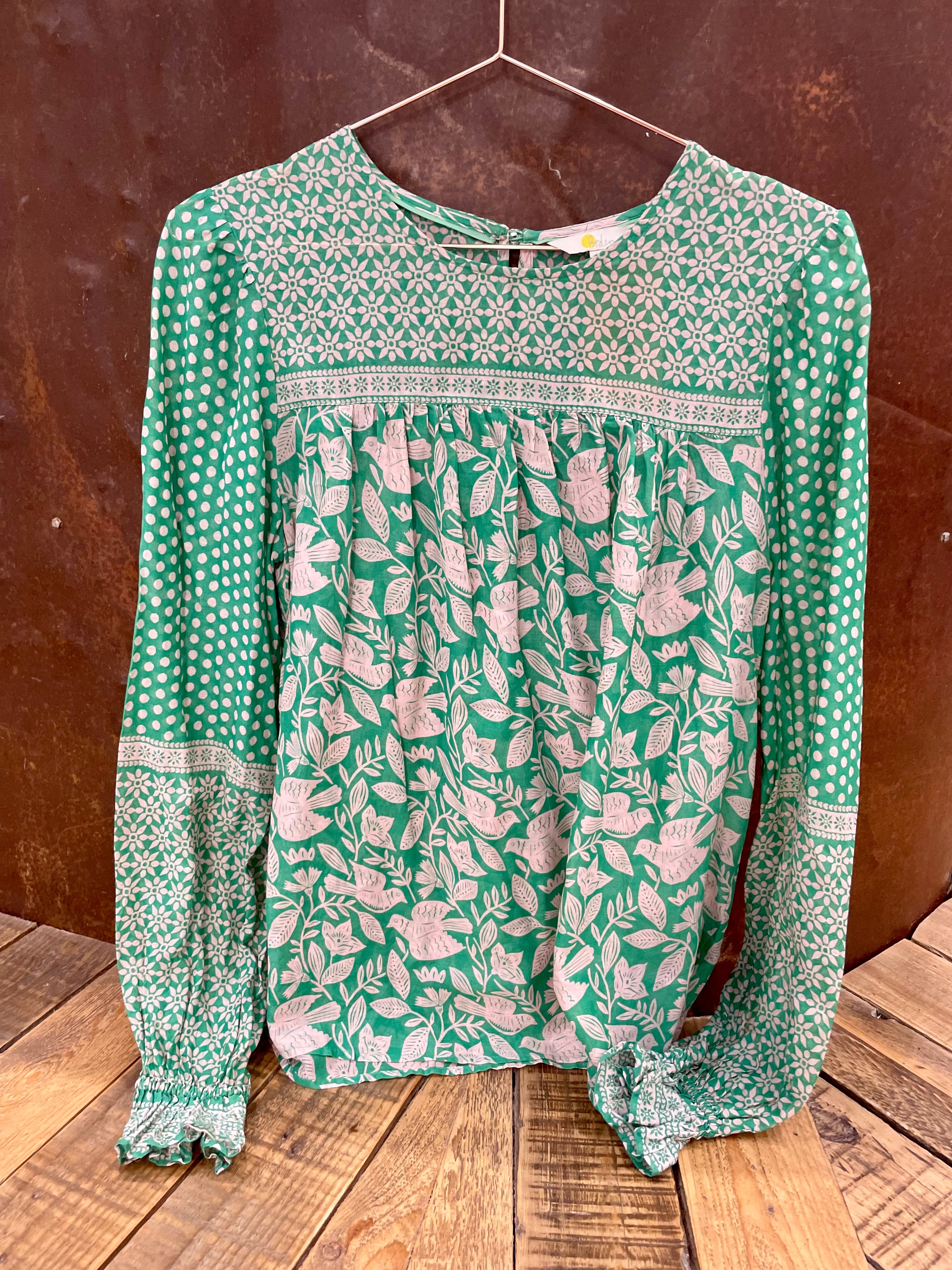 Print blouse - BODEN - UK8