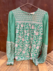Print blouse - BODEN - UK8