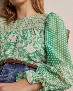 Print blouse - BODEN - UK8