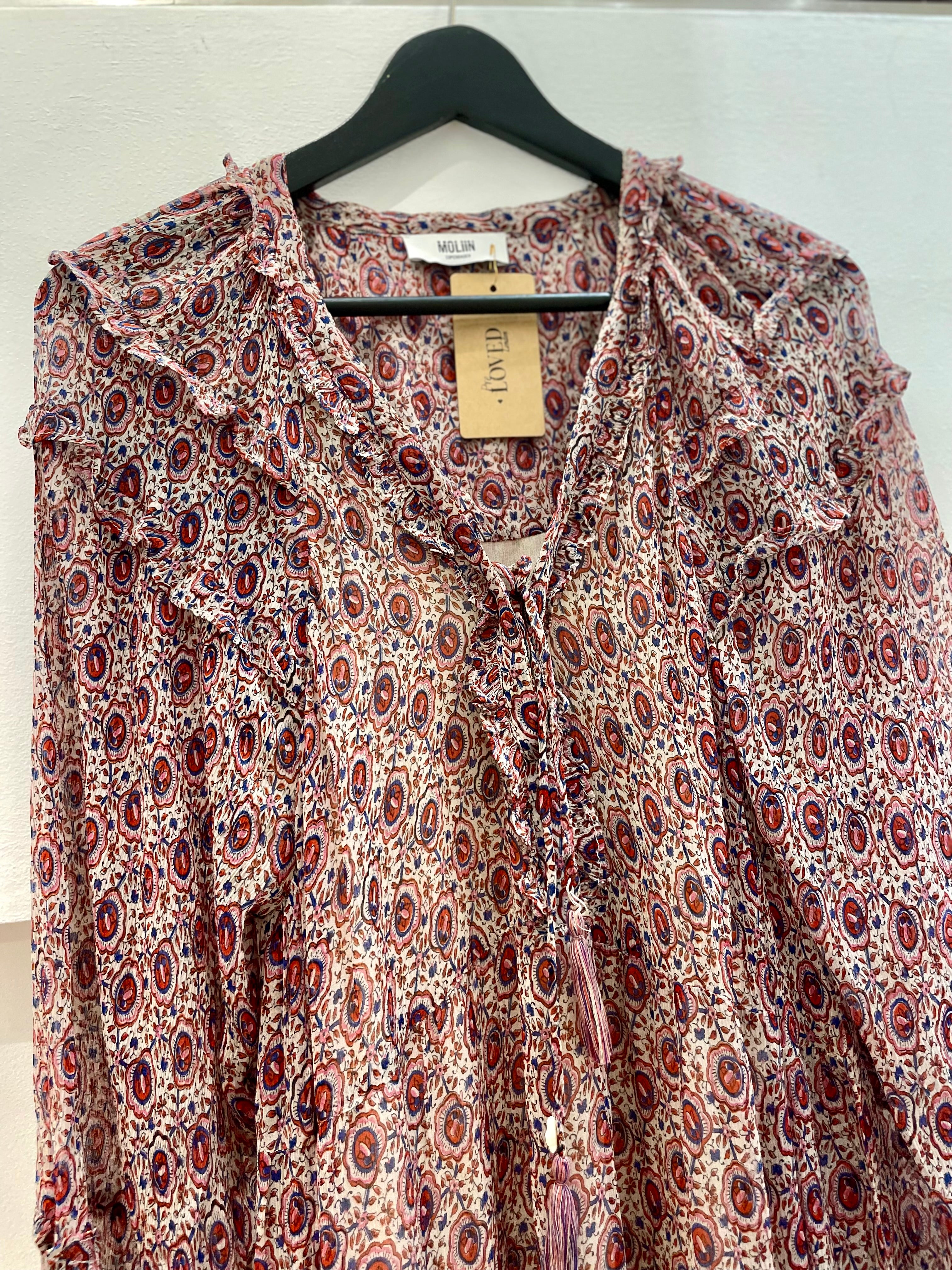 Print long dress - MOLIIN COPENHAGEN - L