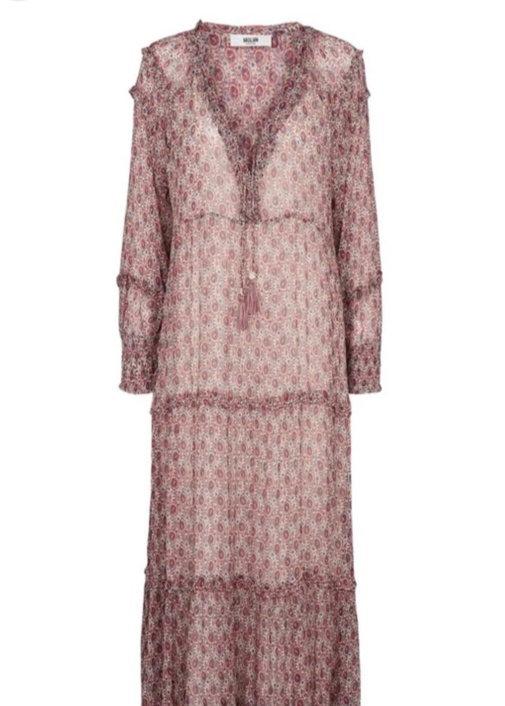 Print long dress - MOLIIN COPENHAGEN - L